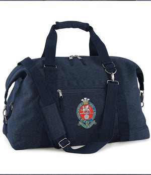 Princess of Wales' Royal Regiment Vintage Canvas Satchel