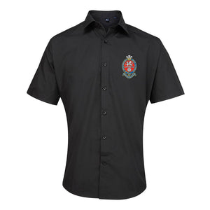 Princess of Wales' Royal Regiment Embroidered Short Sleeve Oxford Shirt