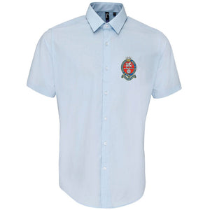 Princess of Wales' Royal Regiment Embroidered Short Sleeve Oxford Shirt