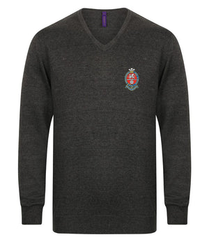 Princess of Wales' Royal Regiment Lightweight V Neck Sweater