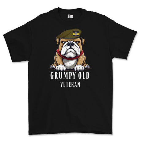 Grumpy Old PWRR Veteran Tiger Printed T-Shirt