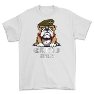 Grumpy Old PWRR Veteran Tiger Printed T-Shirt