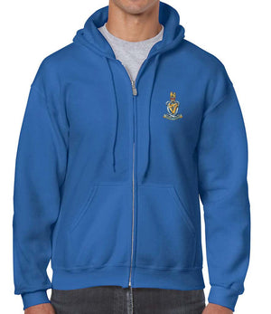 Queen's Royal Hussars Unisex Full Zip Hoodie