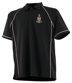 Queen's Royal Hussars Unisex Performance Polo Shirt