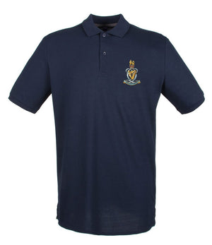 Queen's Royal Hussars Embroidered Pique Polo Shirt