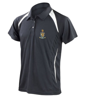 Queen's Royal Hussars Unisex Sports Polo Shirt