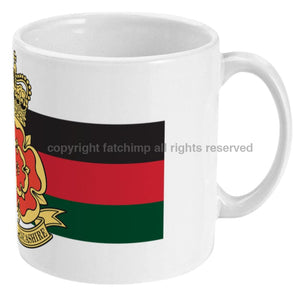 Queen's Lancashire Regiment Ceramic Mug