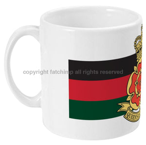 Queen's Lancashire Regiment Ceramic Mug