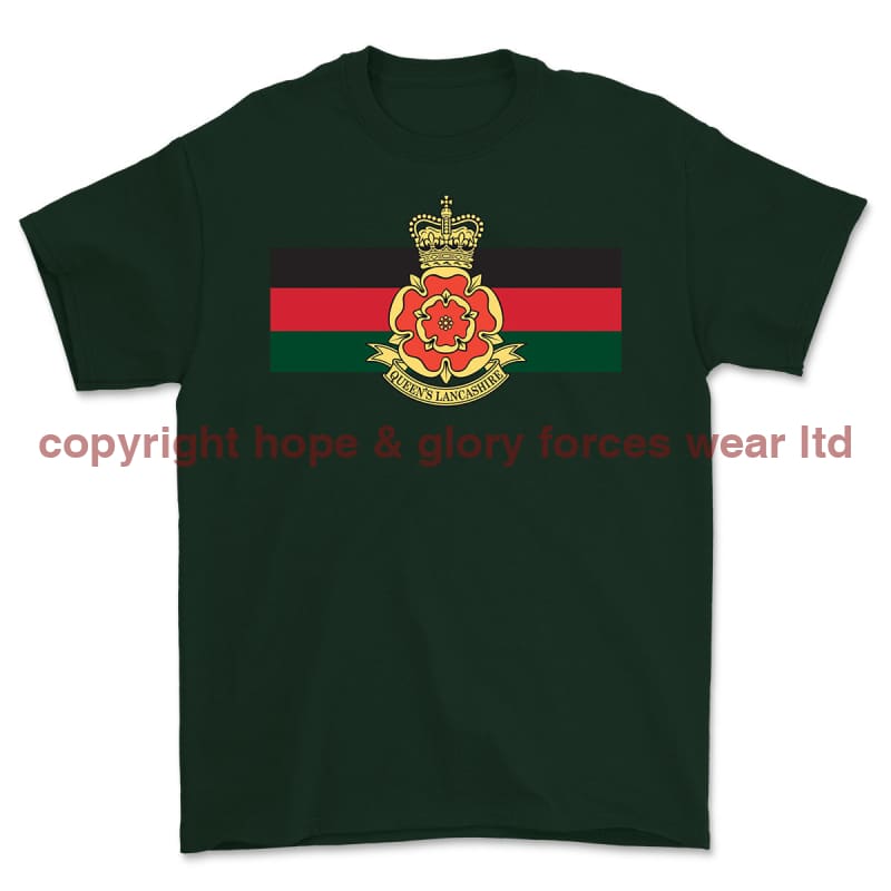 Queen's Lancashire Regiment Printed T-Shirt