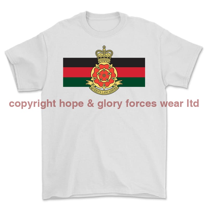 Queen's Lancashire Regiment Printed T-Shirt