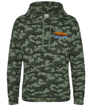 Queen's Own Yeomanry Full Camo Hoodie