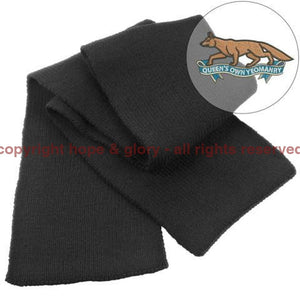 Scarf - Queen's Own Yeomanry Heavy Knit Scarf