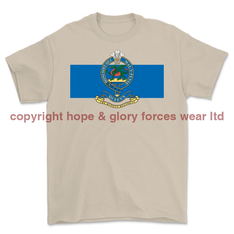 Queen's Regiment Printed T-Shirt