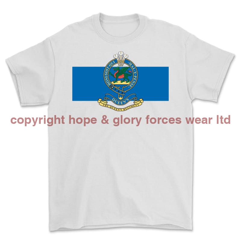 Queen's Regiment Printed T-Shirt