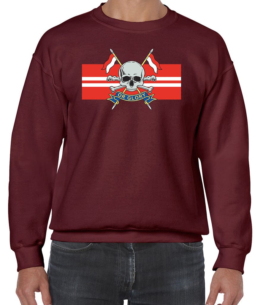 Queen's Royal Lancers Front Printed Sweater