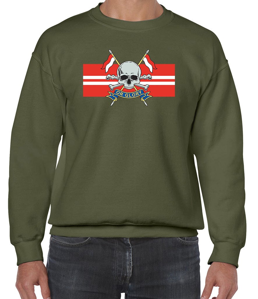 Queen's Royal Lancers Front Printed Sweater