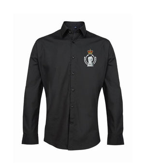 Royal Armoured Corps Embroidered Long Sleeve Oxford Shirt