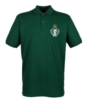 Royal Armoured Corps Embroidered Pique Polo Shirt