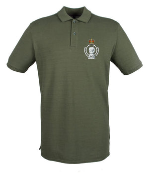 Royal Armoured Corps Embroidered Pique Polo Shirt