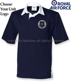 RAF Units Short Sleeve Rugby Shirt