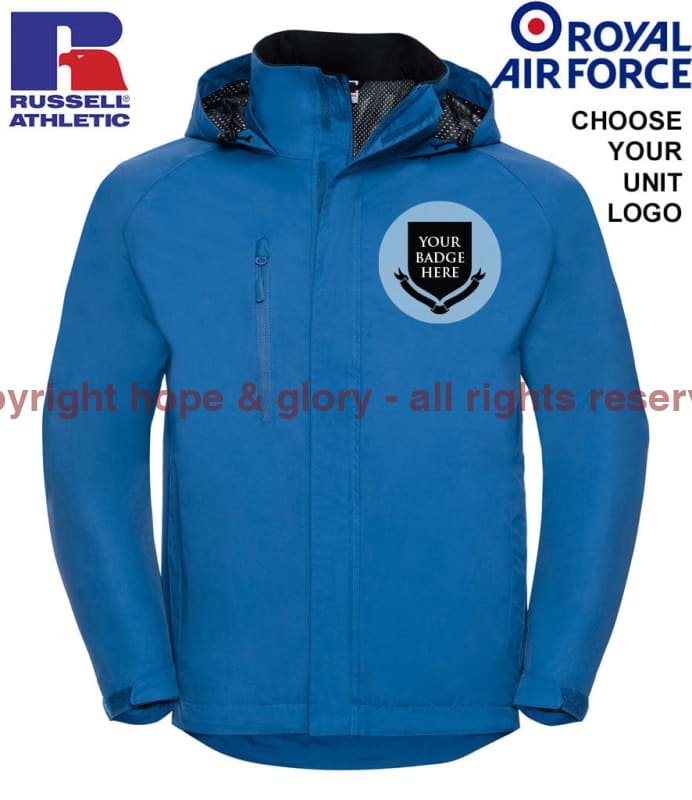 Raf Units Waterproof Hydraplus Jacket Xs 34/36’ / Azure Coats And Jackets