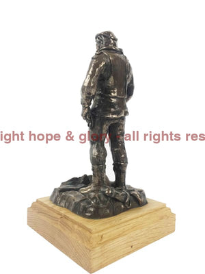 Raf World War 2 Fighter Pilot Bronze Statue Military