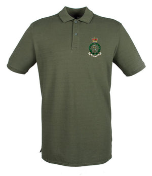 Royal Army Medical Corps Embroidered Pique Polo Shirt