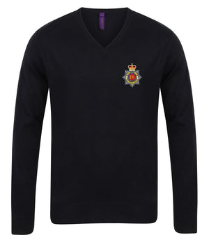 Royal Corps of Transport Lightweight V Neck Sweater