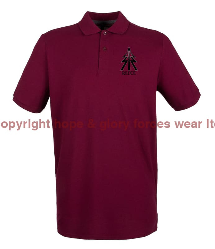 RECCE Tree Embroidered Polo Shirt