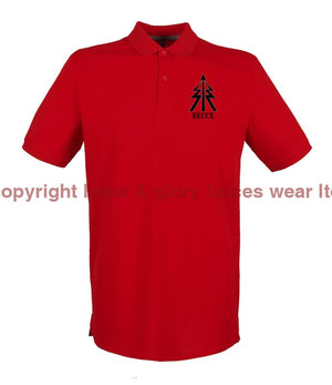 RECCE Tree Embroidered Polo Shirt