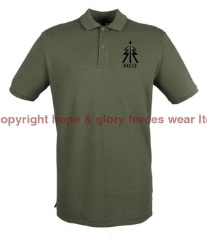 RECCE Tree Embroidered Polo Shirt