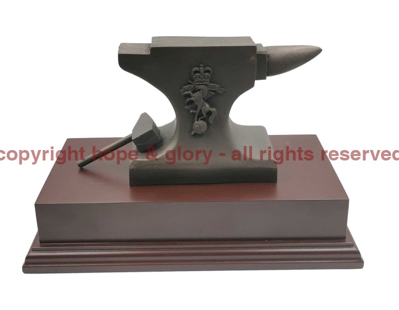 REME ANVIL Cold Cast Bronze Statue