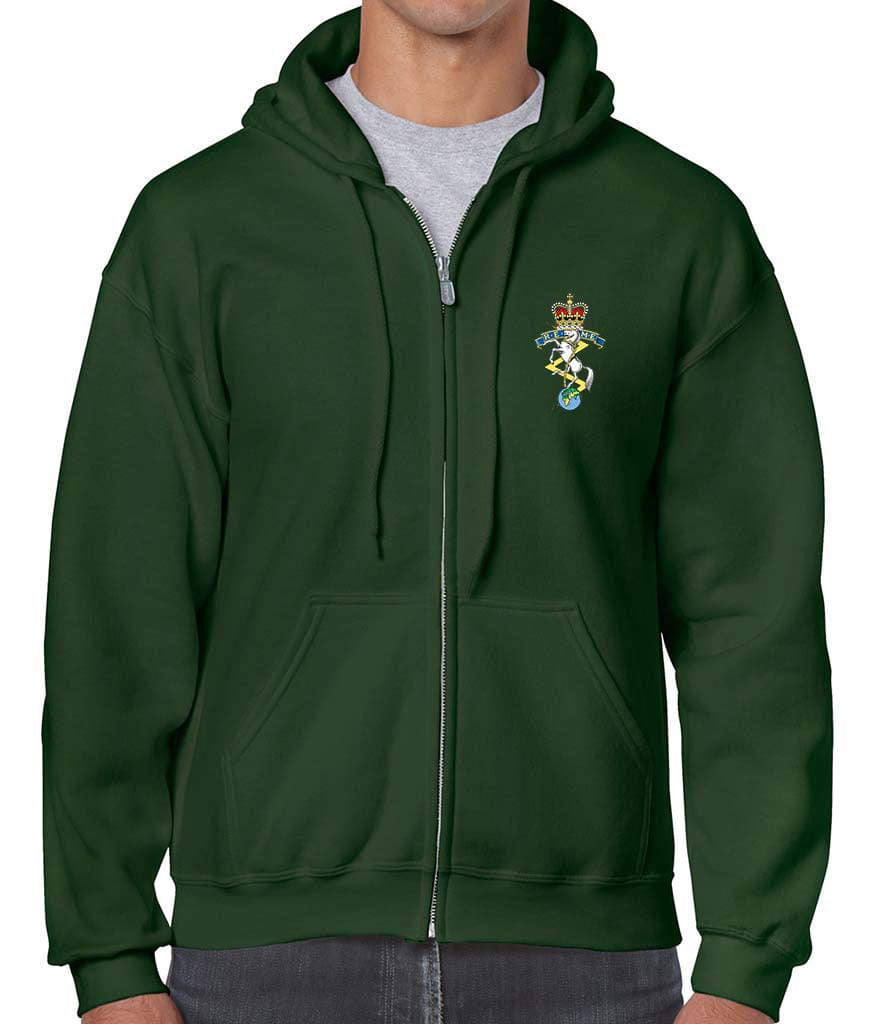 Royal Electrical and Mechanical Engineers Unisex Full Zip Hoodie