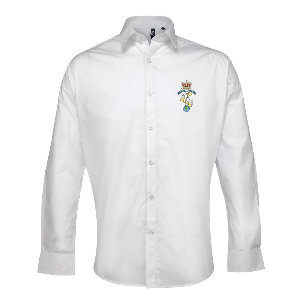 Royal Electrical and Mechanical Engineers Embroidered Long Sleeve Oxford Shirt