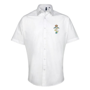 Royal Electrical and Mechanical Engineers Embroidered Short Sleeve Oxford Shirt