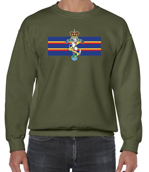 REME Royal Electrical And Mechanical Engineers Front Printed Sweater