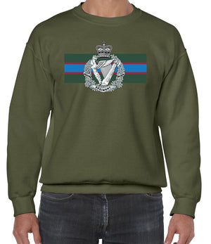 Royal Irish Regiment Front Printed Sweater