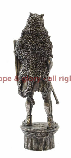 Roman Soldier 9Th Legion Bronze Statue Military