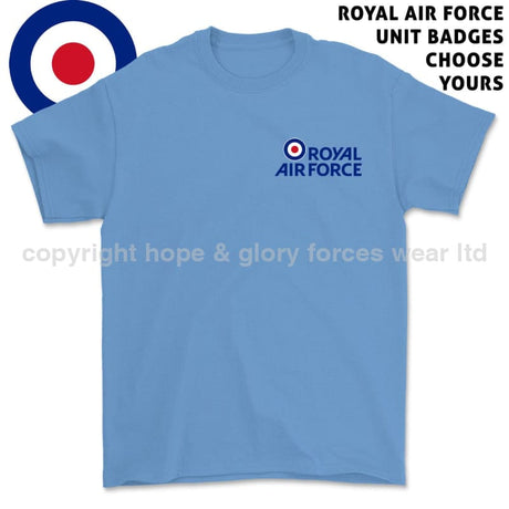 Royal Air Force RAF Units Embroidered T-Shirt