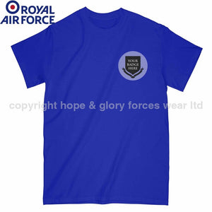 Royal Air Force RAF Units Embroidered T-Shirt