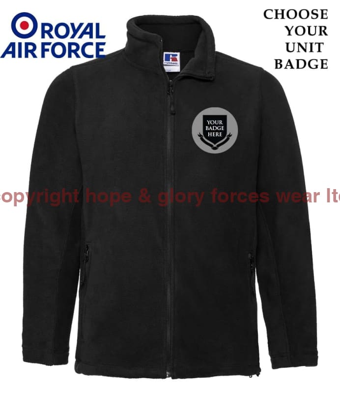 ROYAL AIR FORCE RAF UNITS Outdoor Fleece Jacket