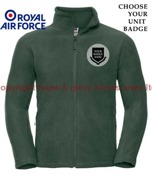 ROYAL AIR FORCE RAF UNITS Outdoor Fleece Jacket