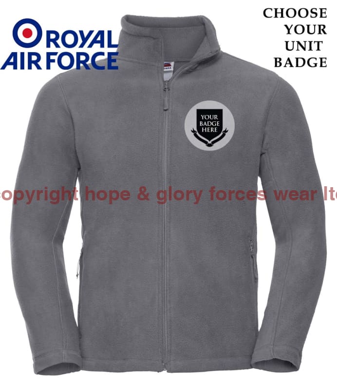 ROYAL AIR FORCE RAF UNITS Outdoor Fleece Jacket