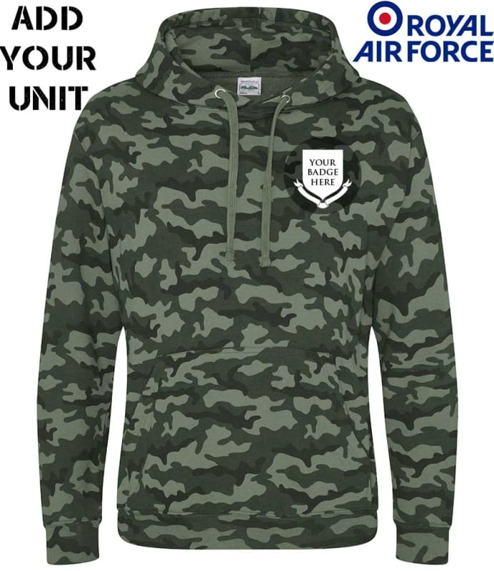 Royal Air Force Units Full Camo Hoodie