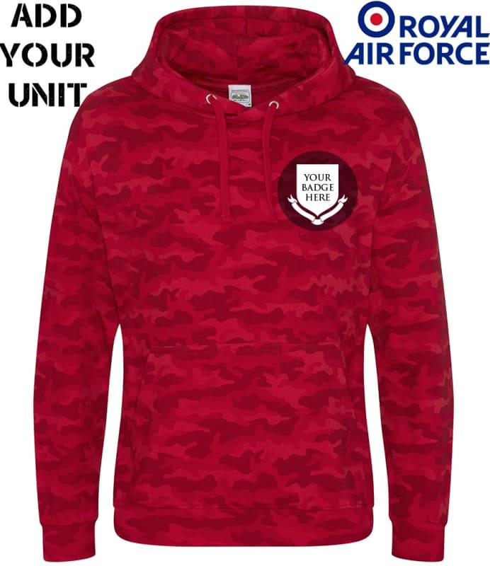 Royal Air Force Units Full Camo Hoodie