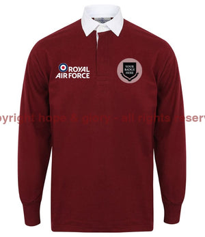 Royal Air Force UNITS Long Sleeve Men's Rugby Shirt