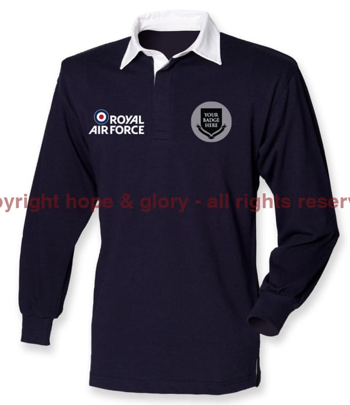 Royal Air Force UNITS Long Sleeve Men's Rugby Shirt