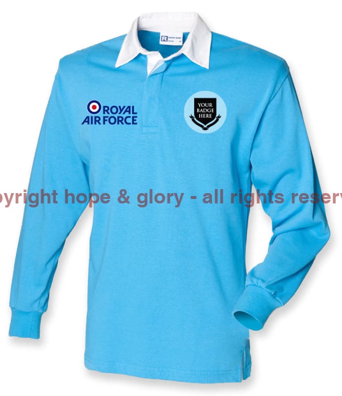 Royal Air Force UNITS Long Sleeve Men's Rugby Shirt