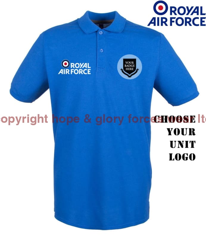 Royal Air Force UNITS Pique Polo Shirt