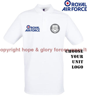 Royal Air Force UNITS Pique Polo Shirt